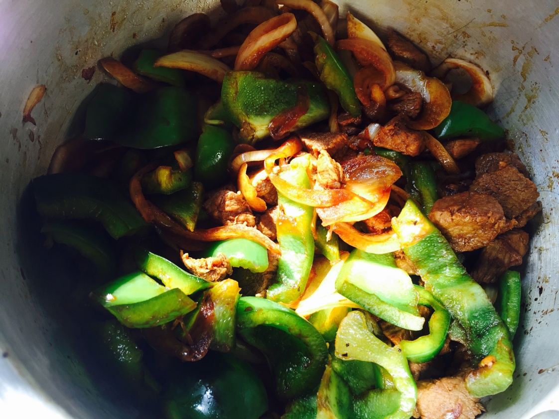 青椒牛肉