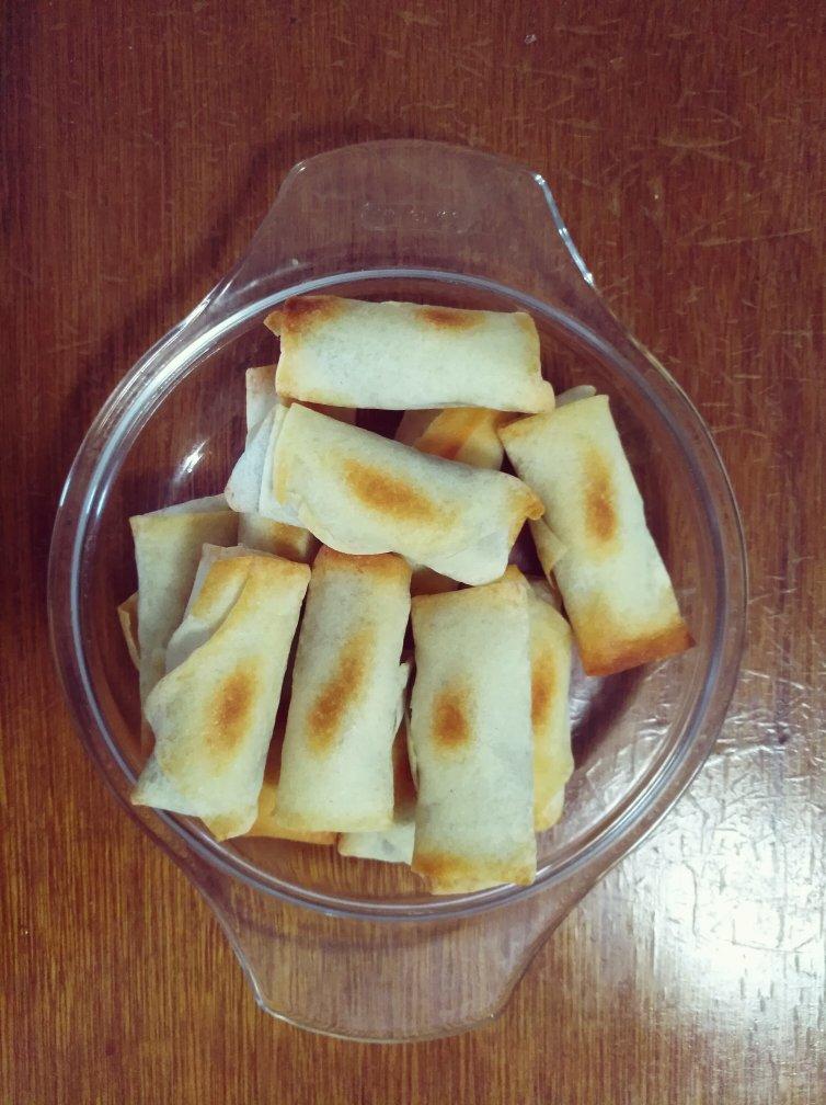 烤箱烤春卷(少油省时又健康好吃)