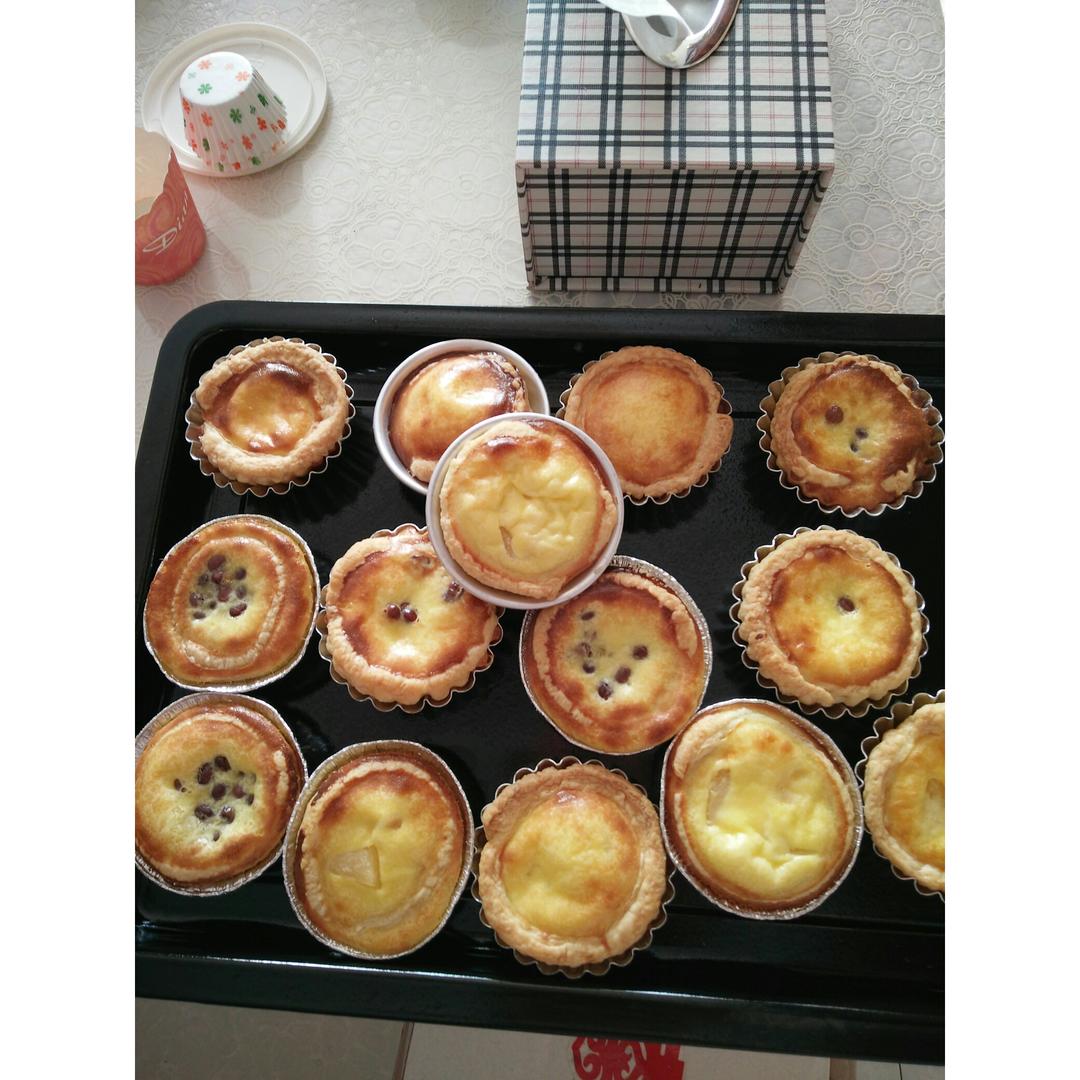 红豆蛋挞