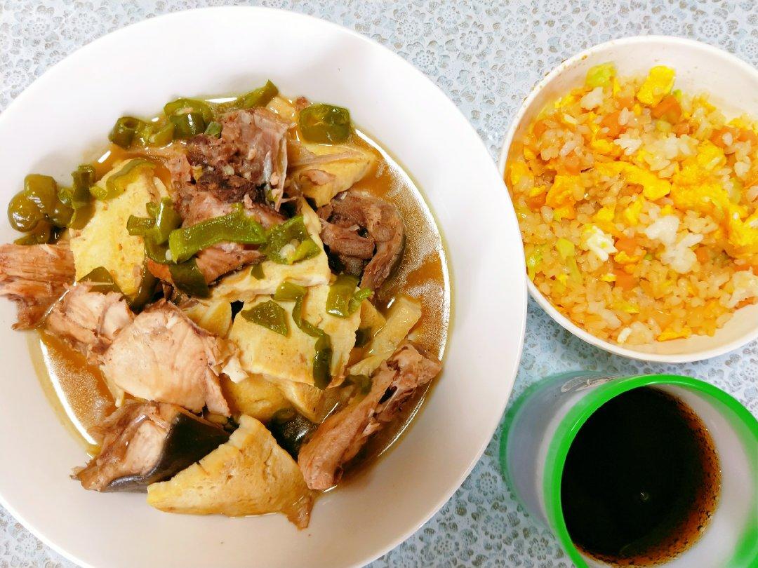 豆腐焖鱼