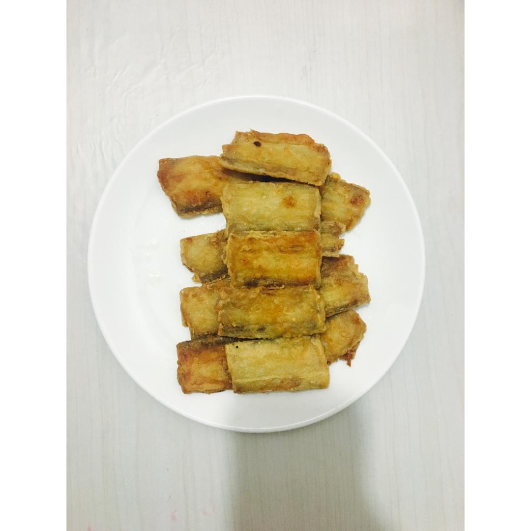 干炸带鱼