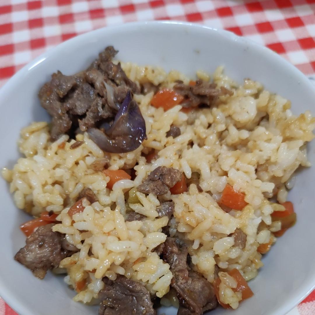 豌豆焖饭