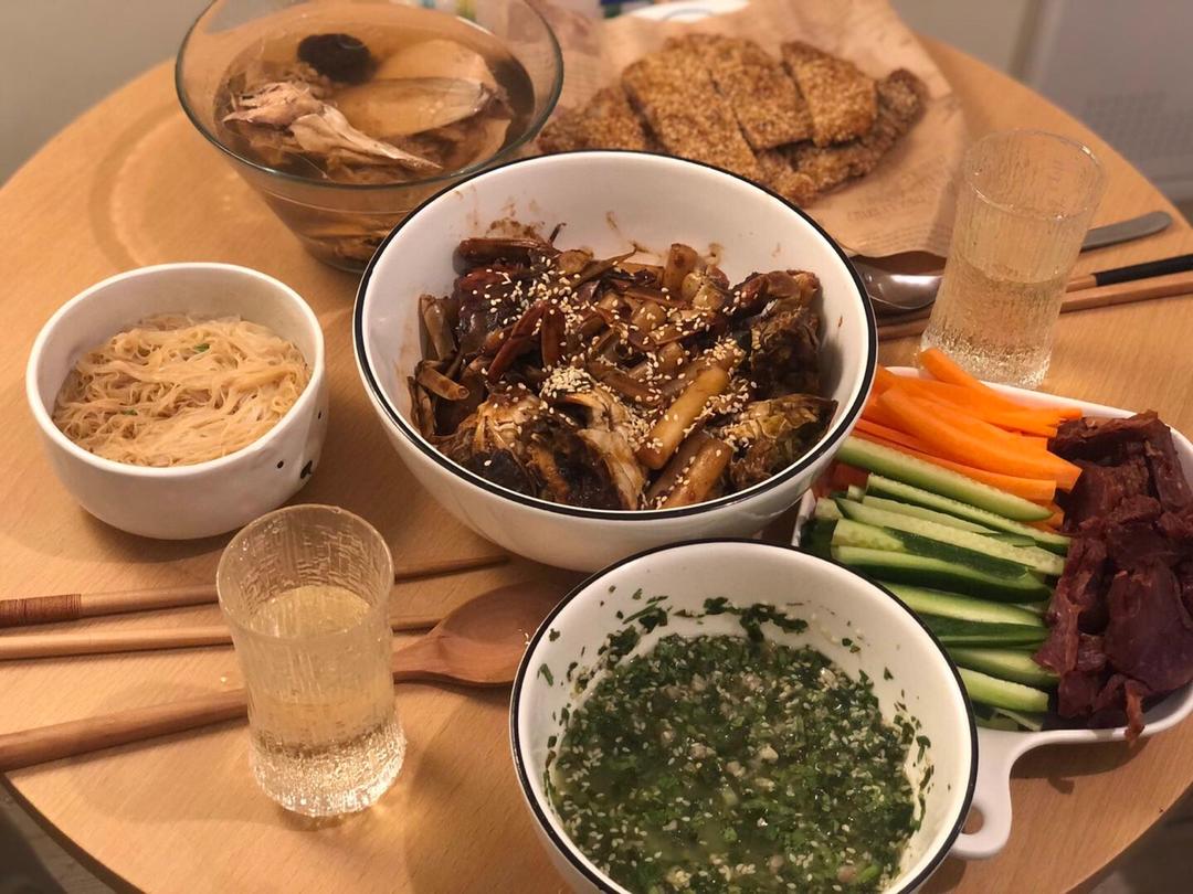 六月黄蟹炒年糕 附炒蟹配料图！秒收