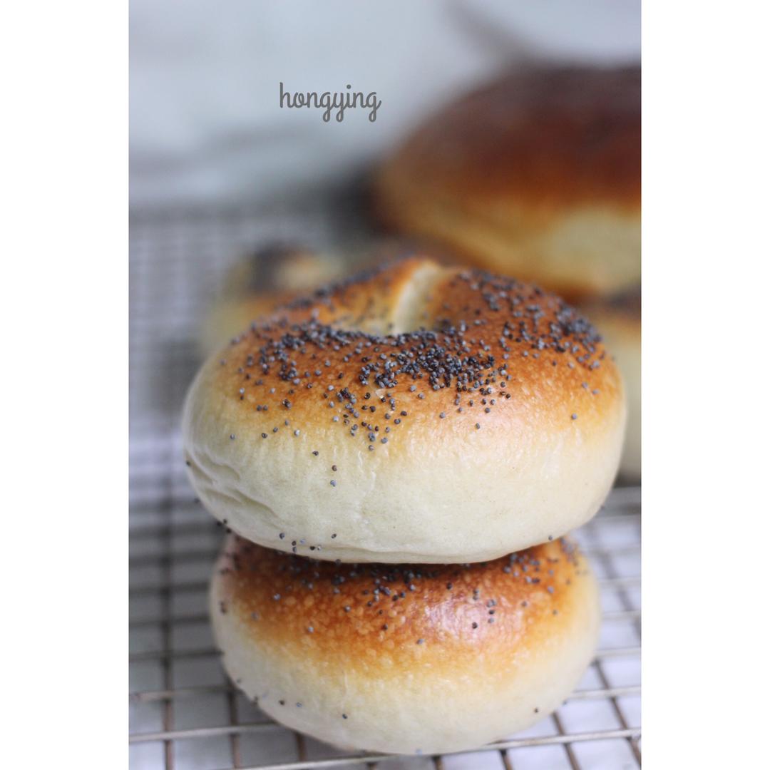 天然酵母原味贝果