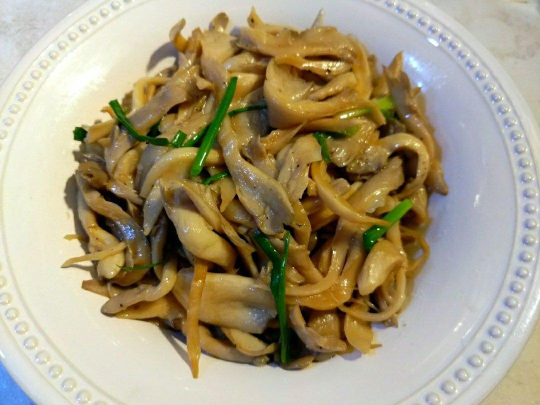 椒盐干煸平菇