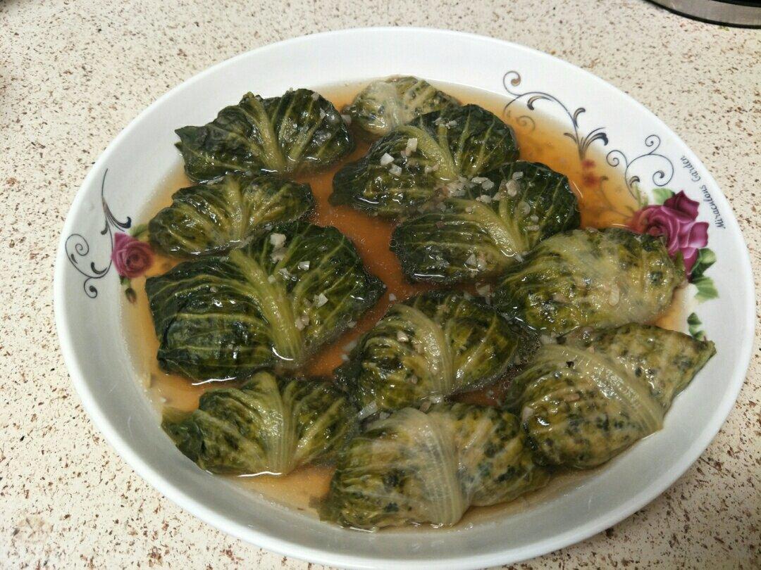 肉酿白菜卷