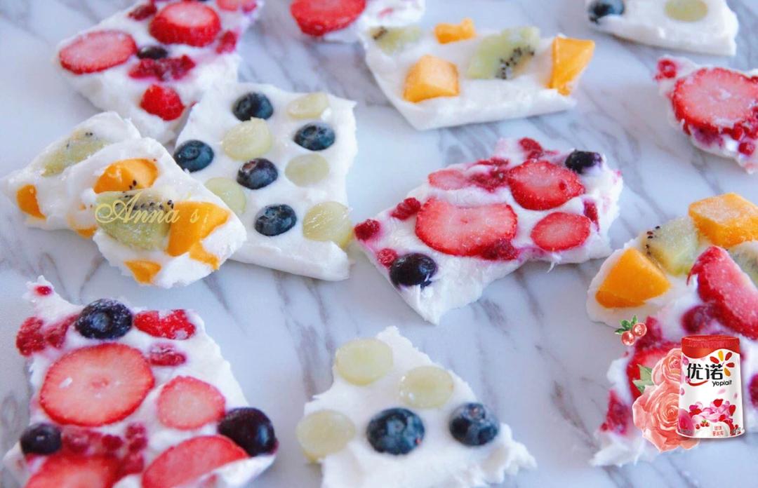 风靡日本减肥届的酸奶水果脆冰