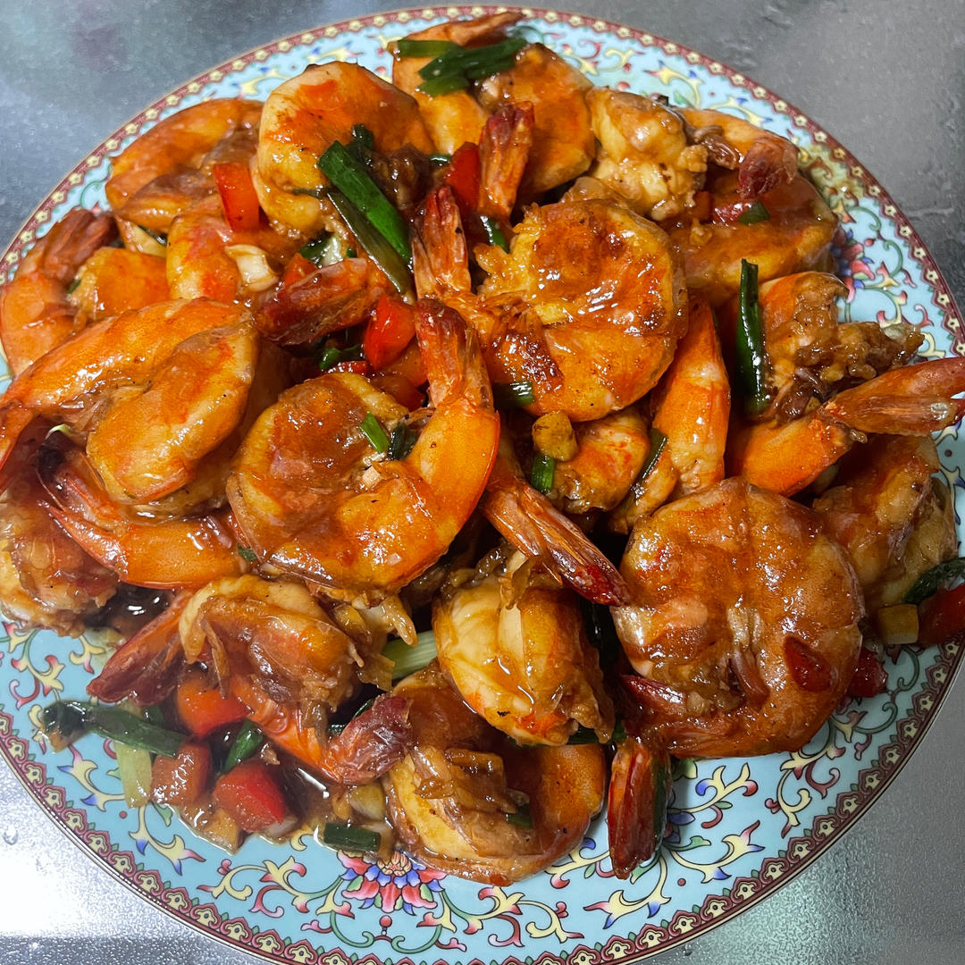 爆炒芥末虾🦐