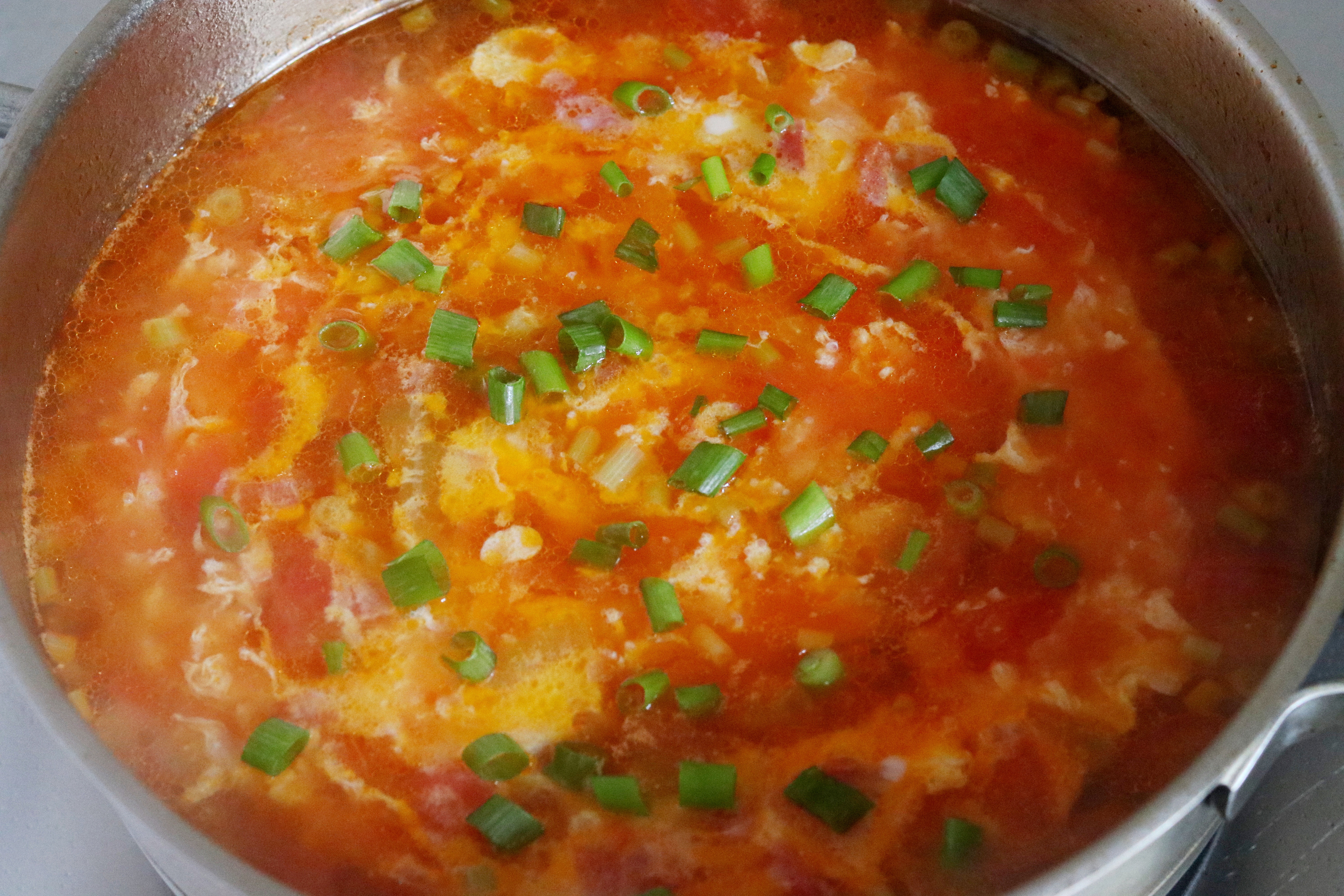 西红柿鸡蛋汤￨万里挑一的做法 步骤9
