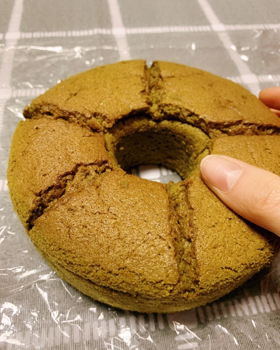 六寸抹茶戚风蛋糕