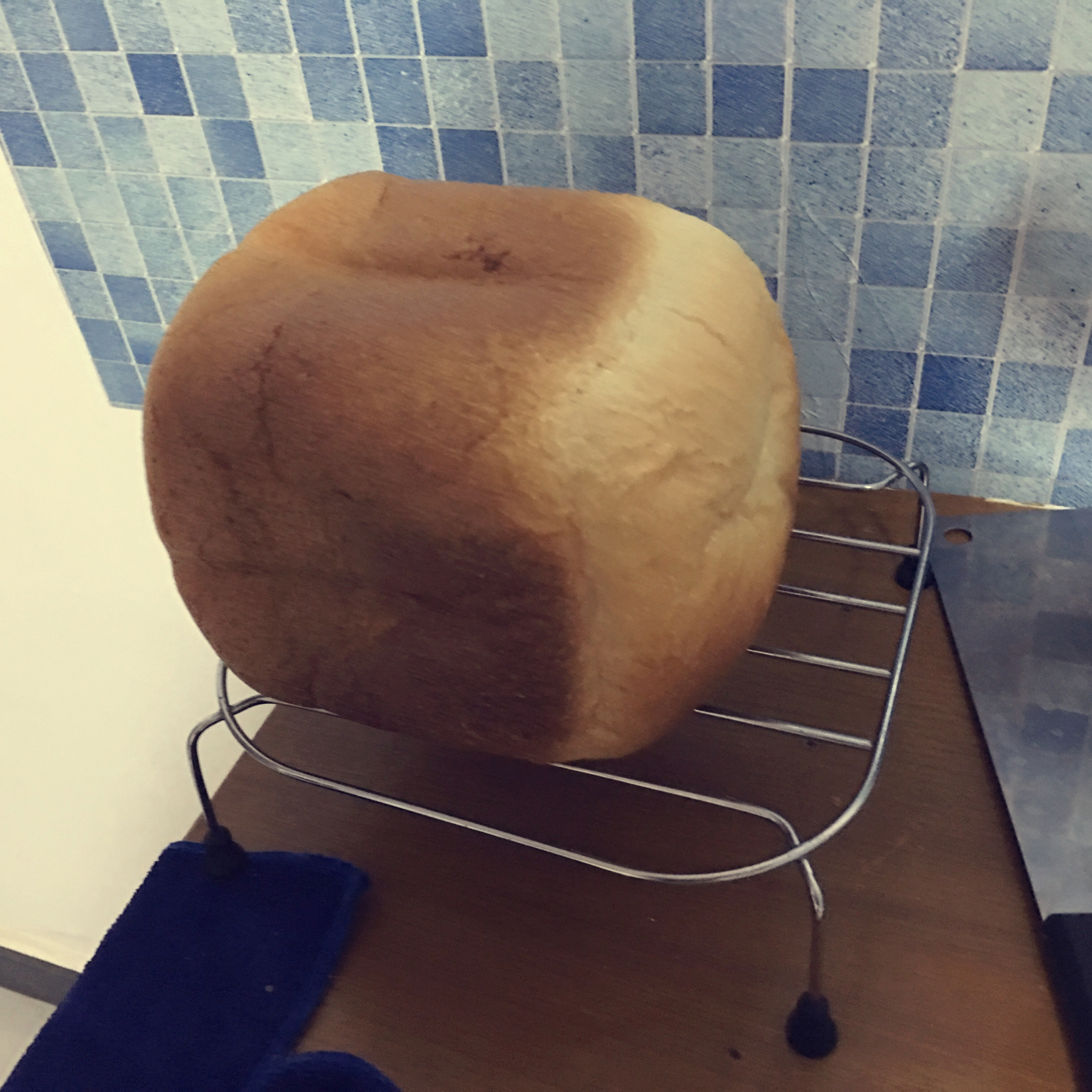 超级好吃的原味面包（面包机版）