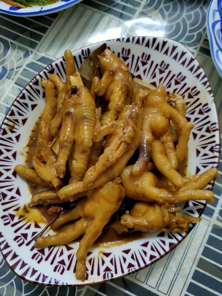秘制红烧鸡爪