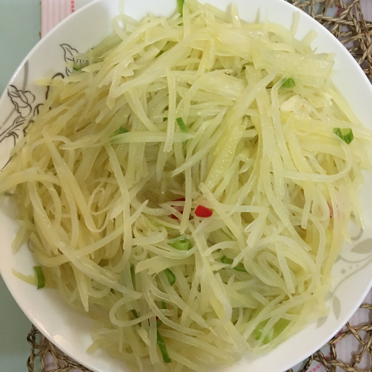 青椒土豆丝