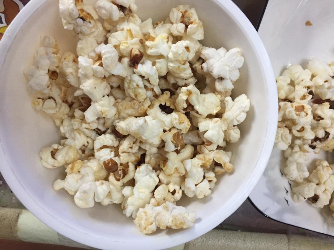 一招搞定小朋友的黄油焦糖爆米花，简单又好吃