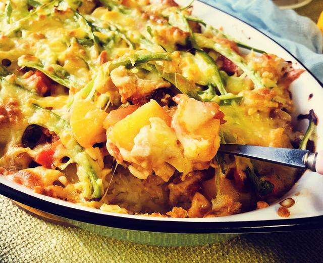 芝士焗饭(家庭简易版)的做法