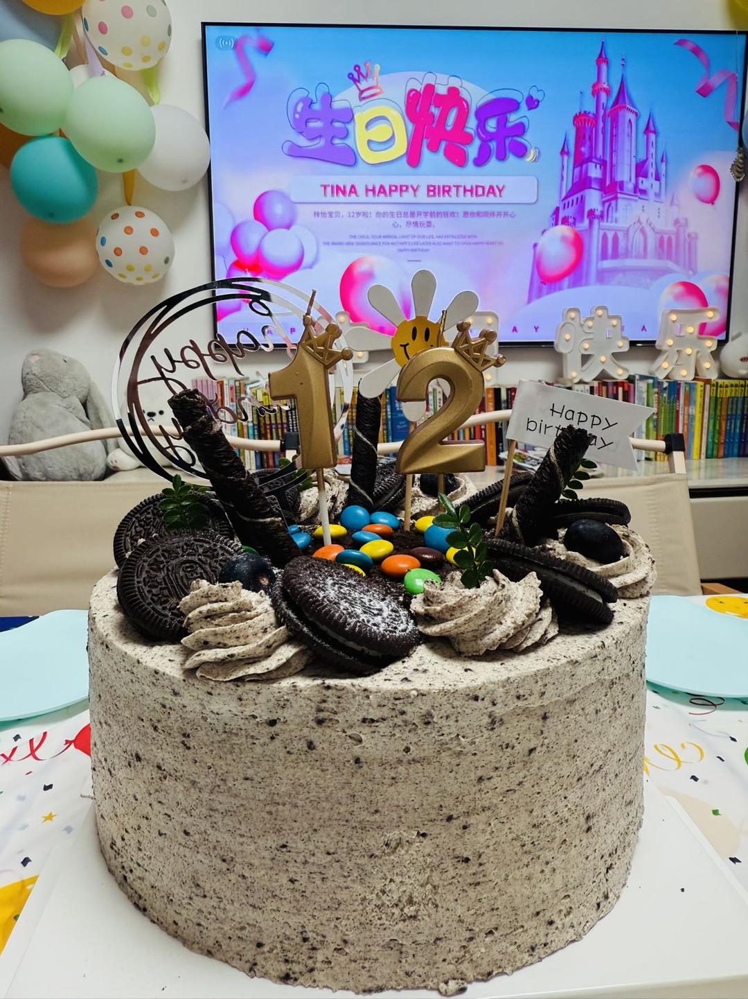 《Tinrry+》海盐咸奶油奥利奥蛋糕
