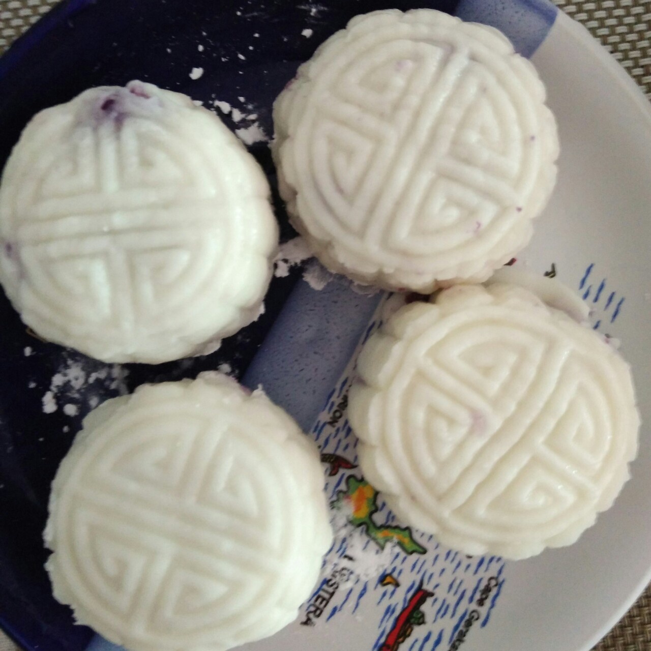 冰皮粉版冰皮月饼