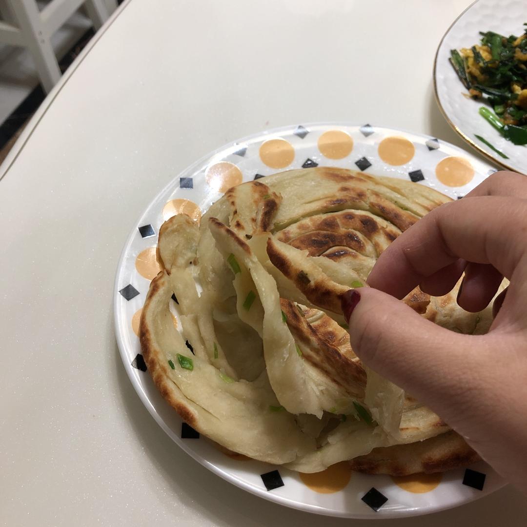 手抓葱油饼