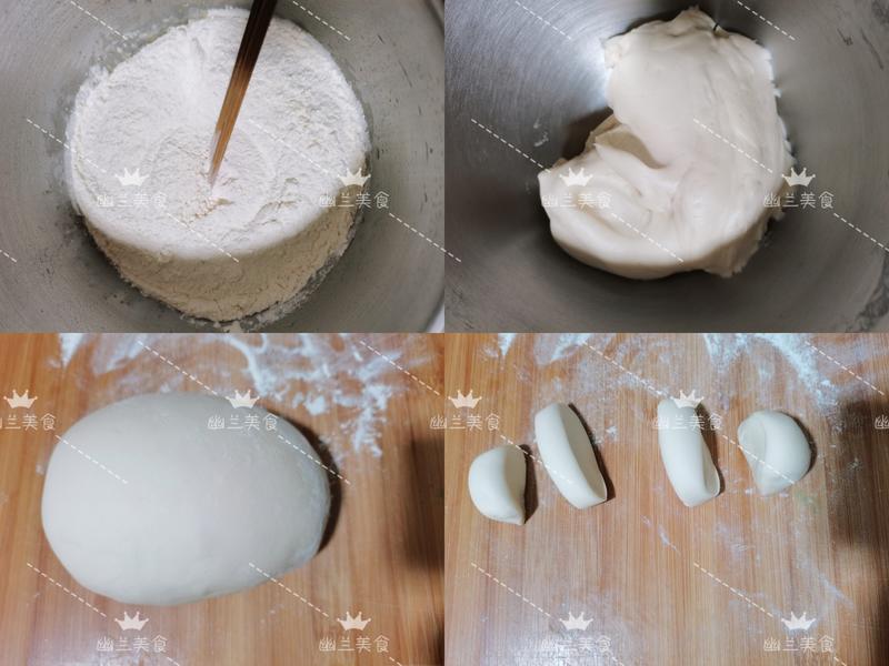 纯奶手撕吐司的做法 步骤1