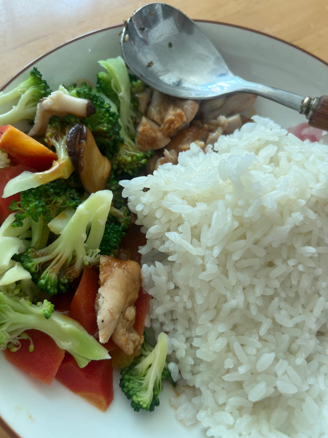 照烧鸡腿饭