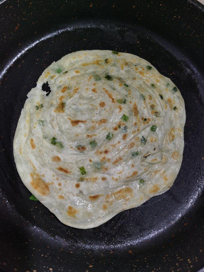 香酥好吃的葱油饼（无猪油版手抓饼皮2）
