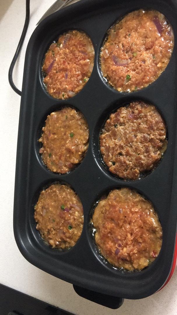减脂汉堡牛肉饼