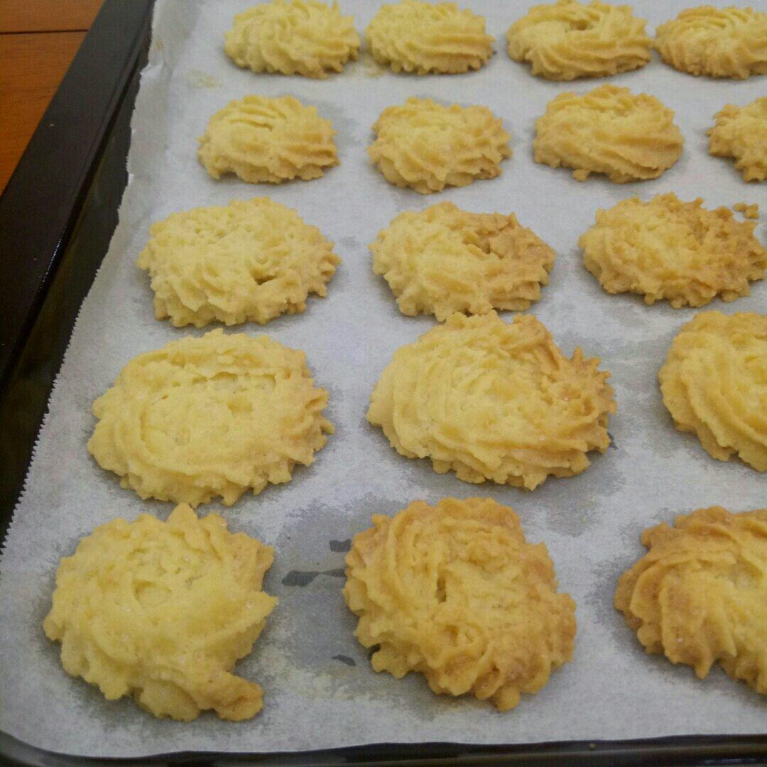 零失败花纹超级立体的黄油曲奇