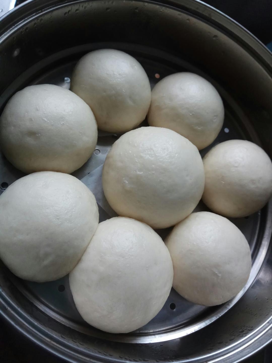 超级松软的豆沙馒头