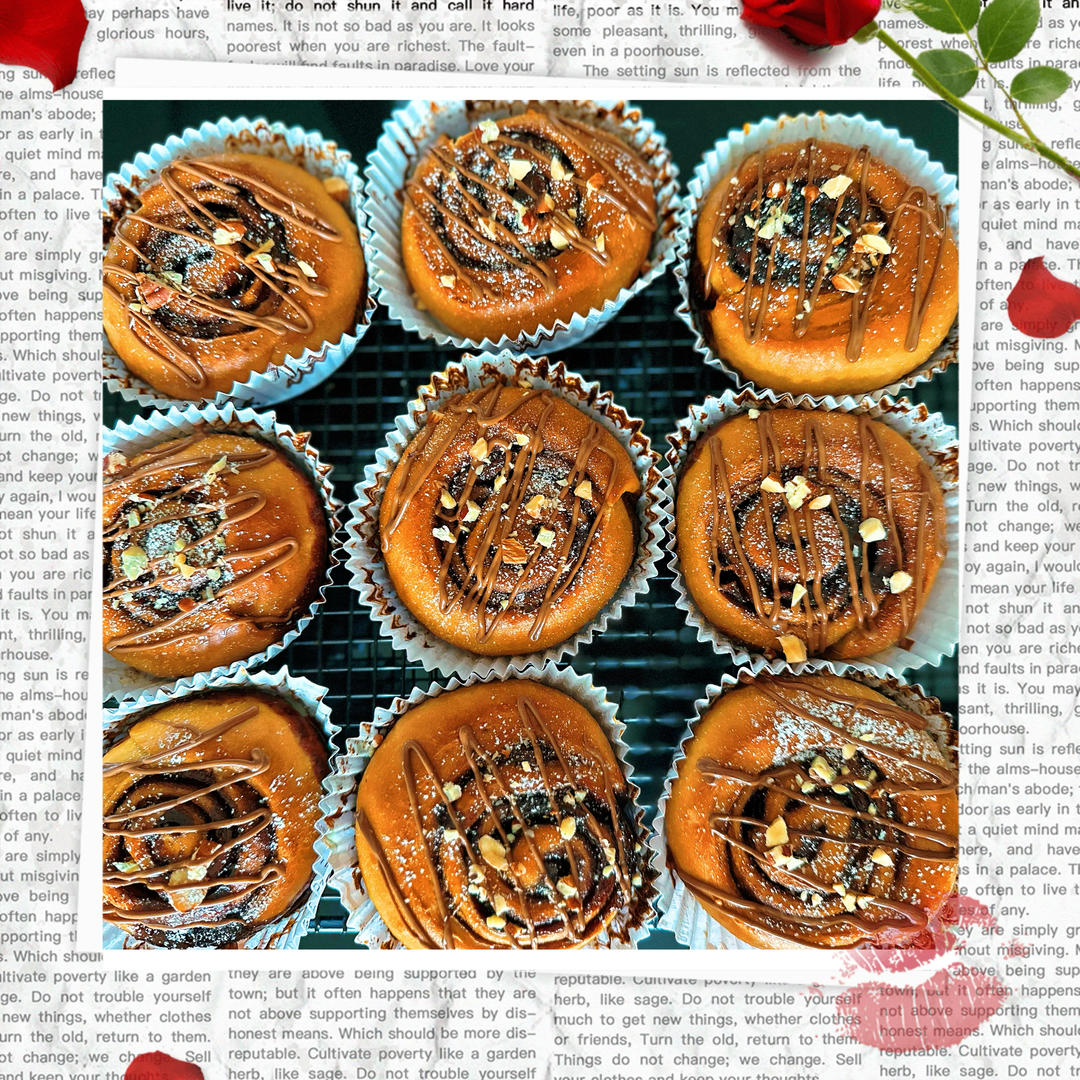 秋冬标配---红糖肉桂卷卷