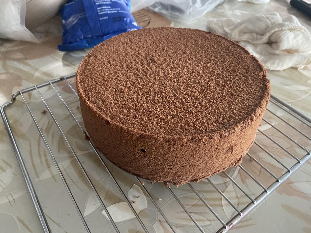零失败‼️巧克力奶油蛋糕~戚风蛋糕