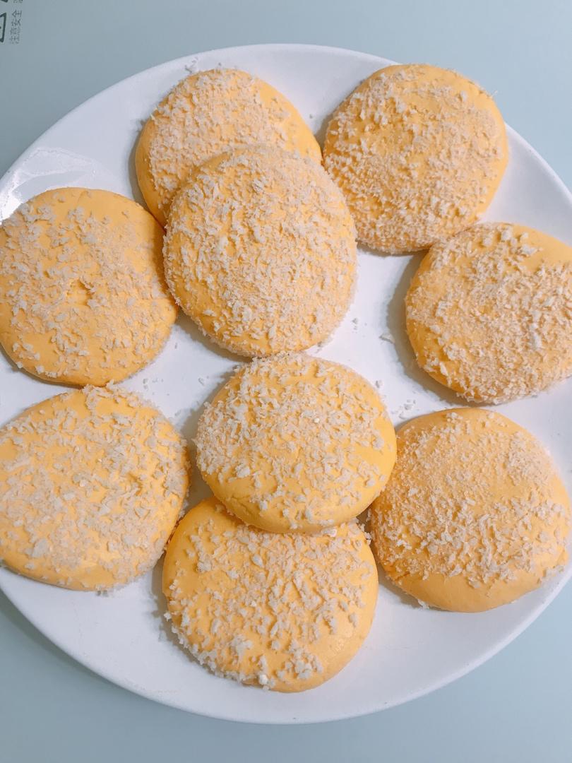 雪花南瓜饼