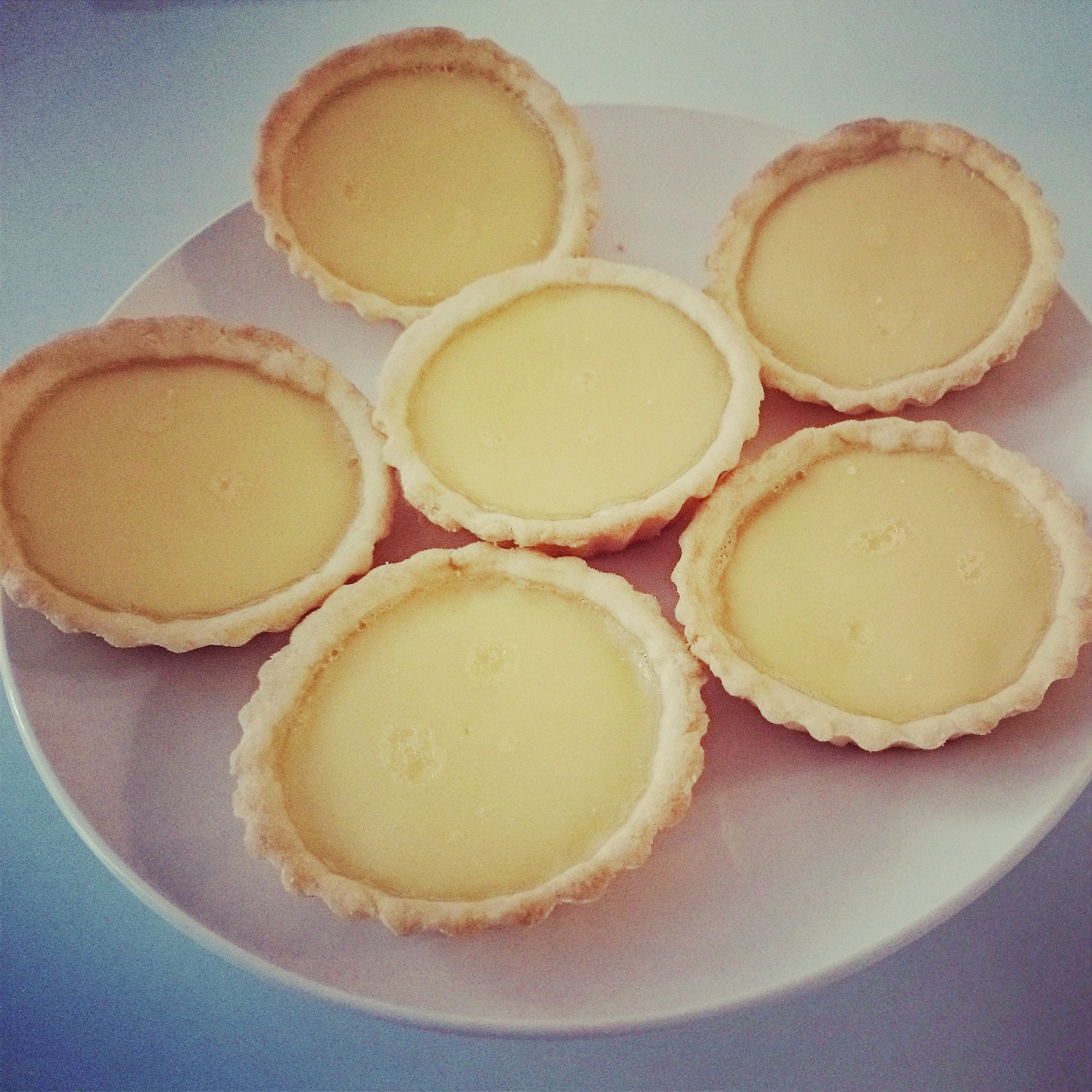 港式蛋挞·Hong Kong Style Egg Tarts