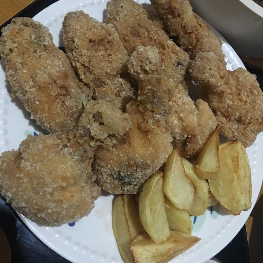 脆皮炸鸡腿