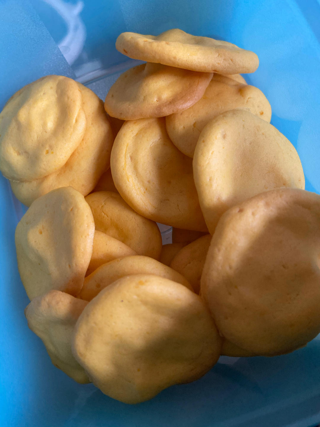 牙齿训练（四）南瓜山药鸡蛋小饼干（玉米粉版，烘干机）