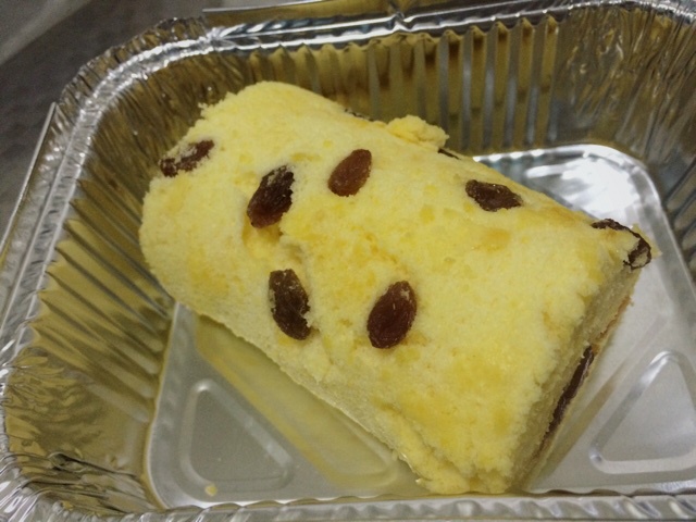 葡萄干蛋糕卷