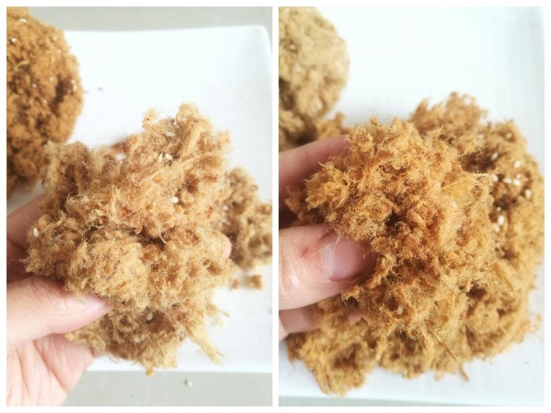 自制原味   /   辣肉松（面包机去腥、入味、出丝之法）