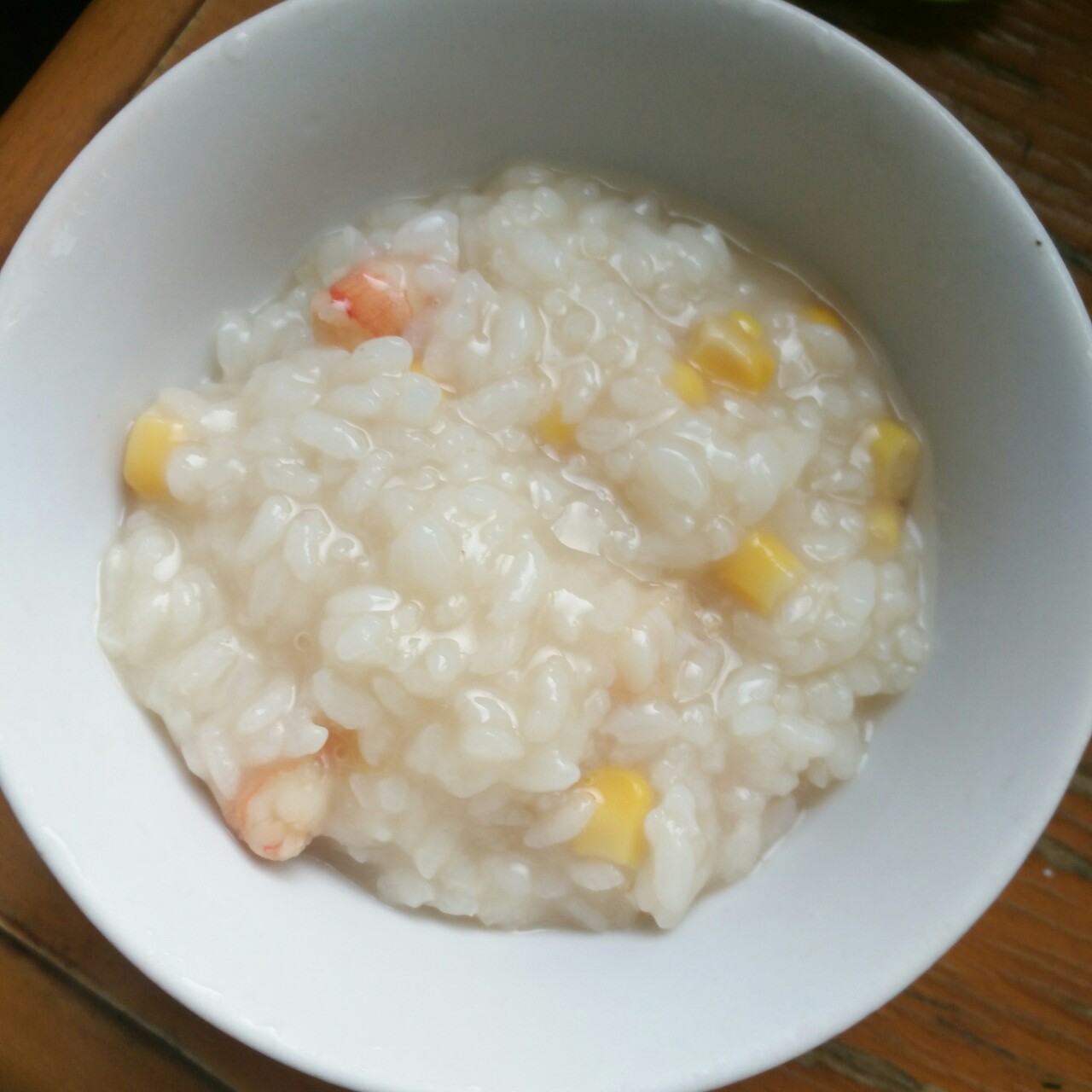 虾仁玉米粥