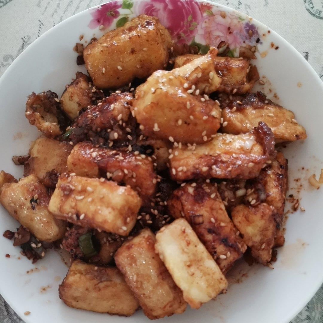 香煎豆腐