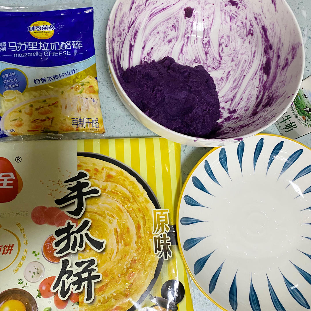 纯奶手撕吐司的做法 步骤1