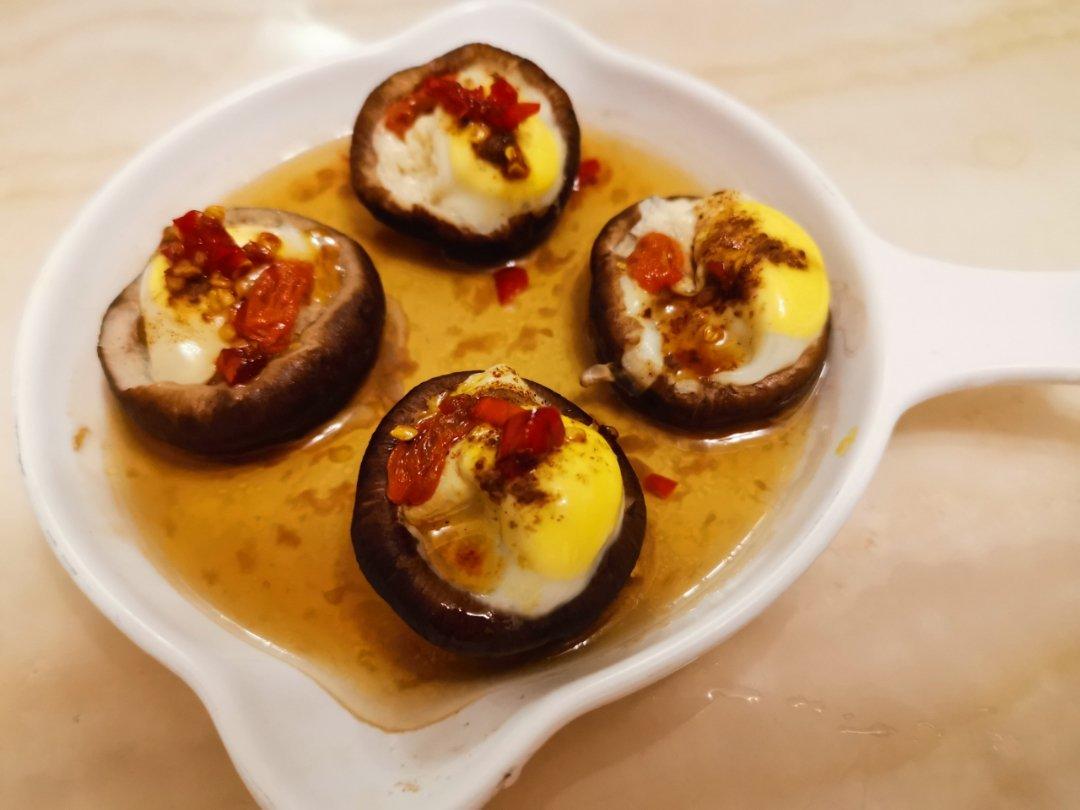 香菇肉末蒸鹌鹑蛋