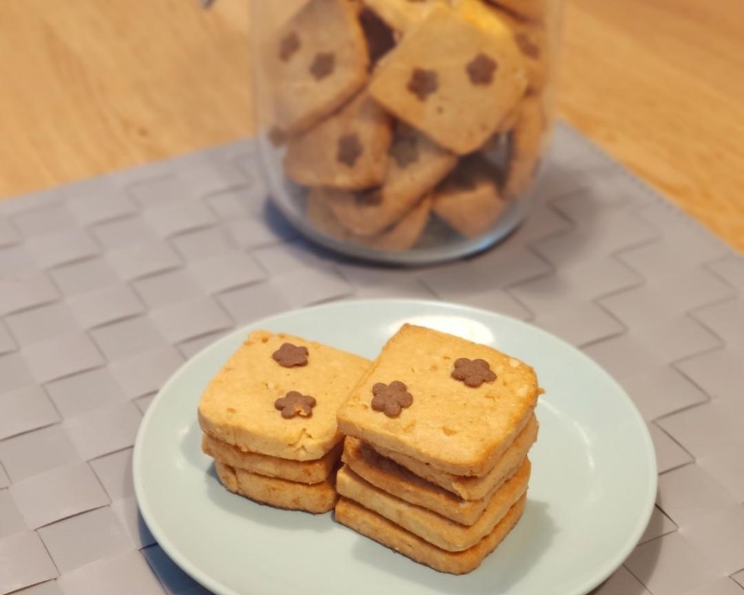 海盐焦糖花生酱曲奇的做法