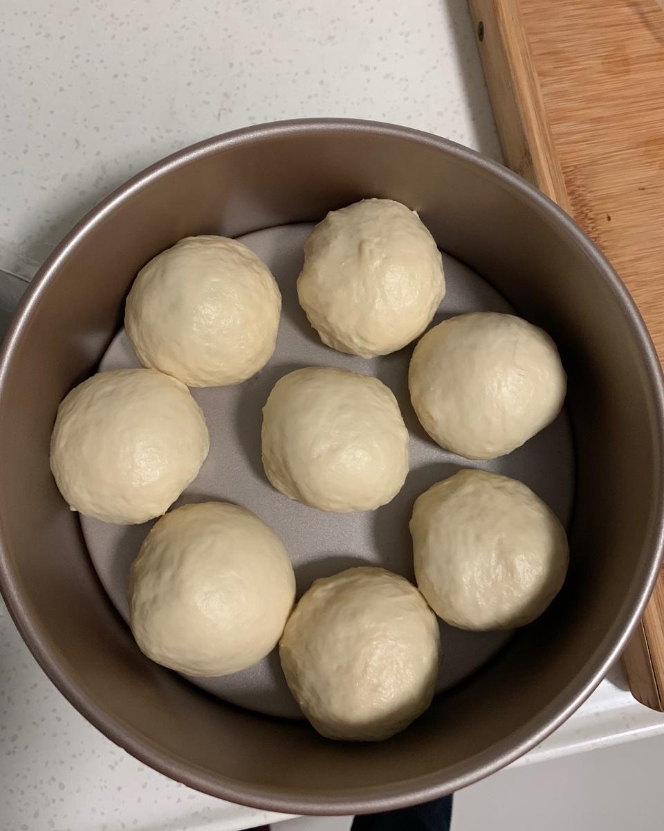 牛奶圆面包（爱和自由配方）