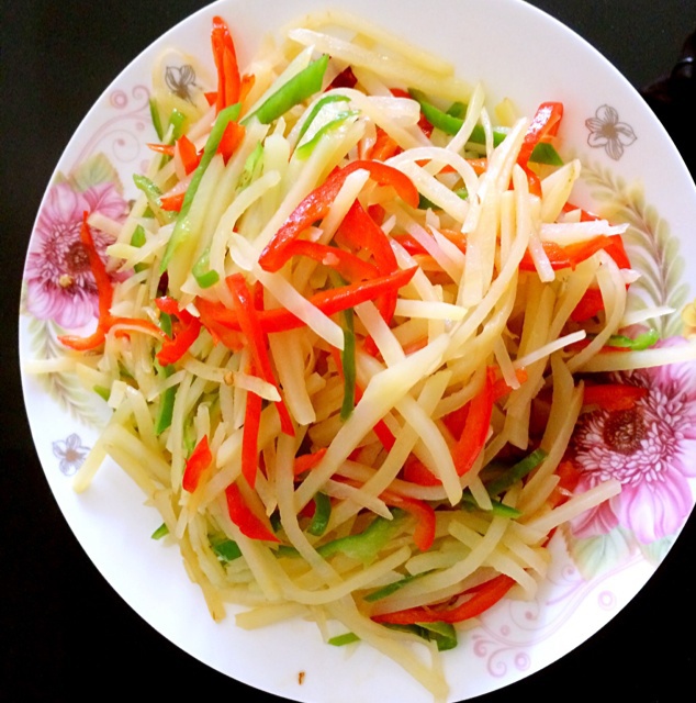 青椒土豆丝