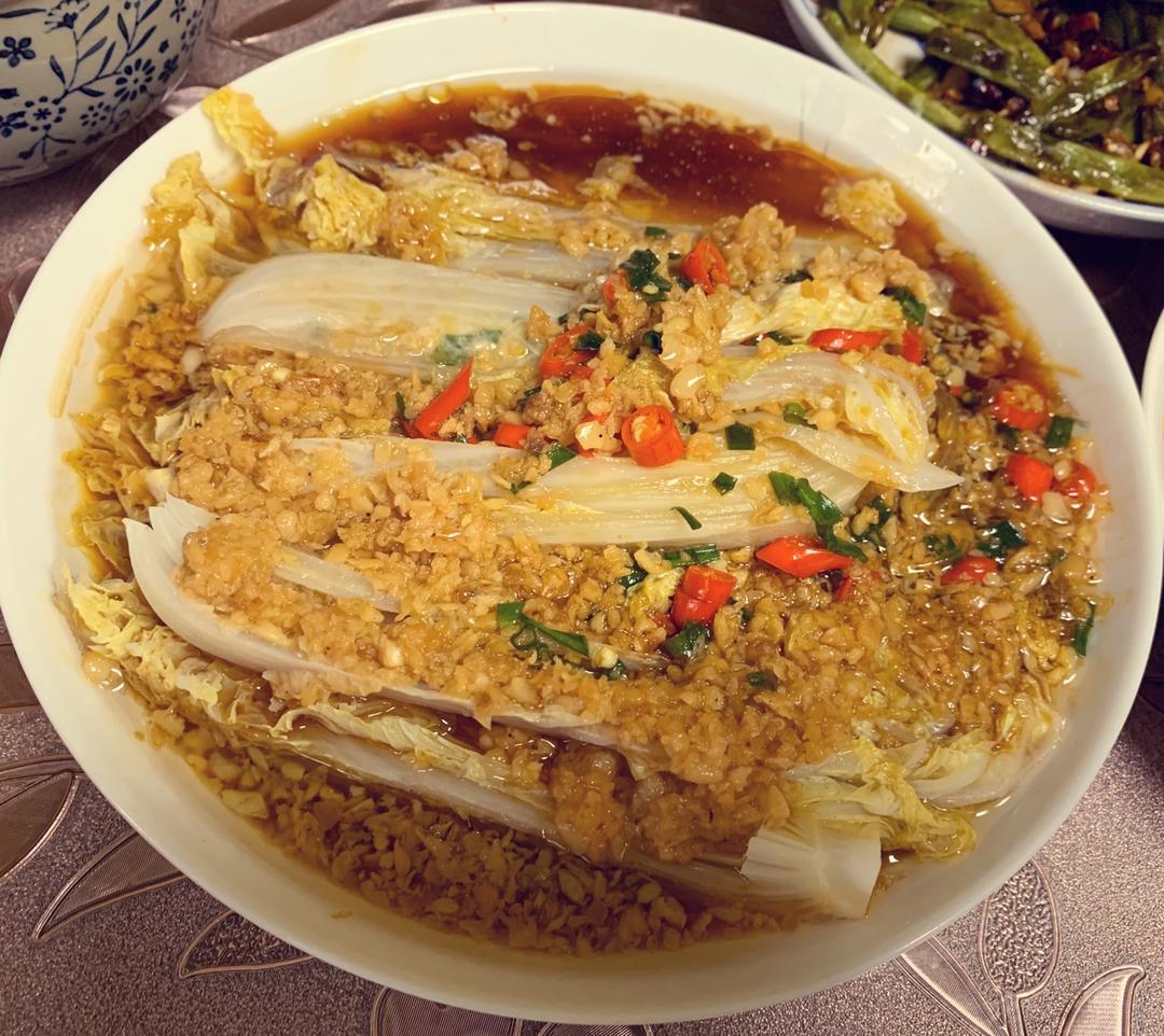 蒜蓉粉丝娃娃菜