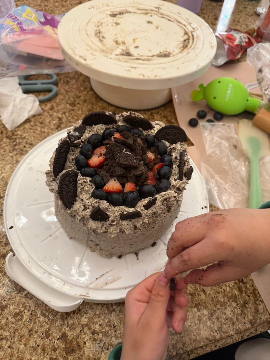 6寸原味戚风蛋糕