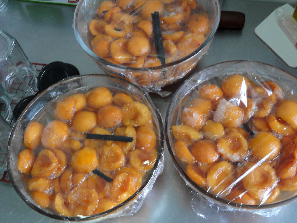 香草杏酱的做法 步骤3