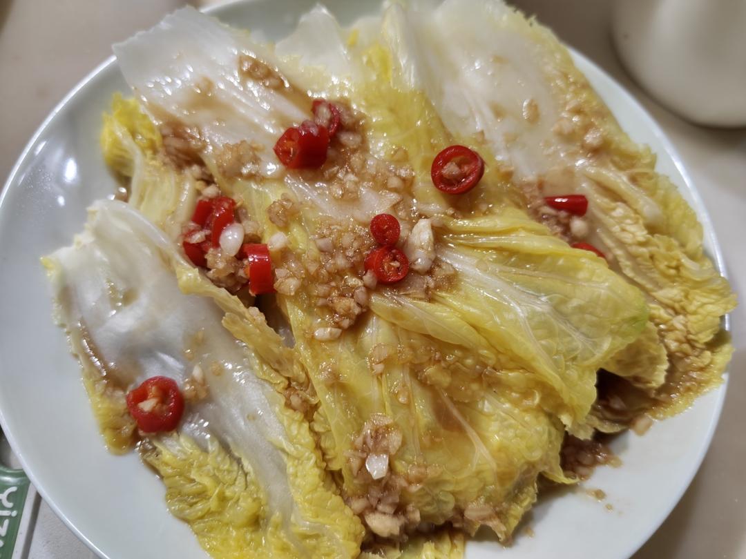 蒜蓉娃娃菜（纯新手）