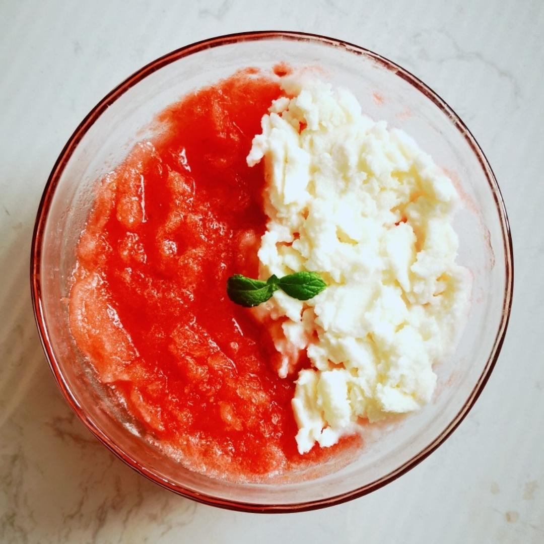 超简单西瓜冰沙