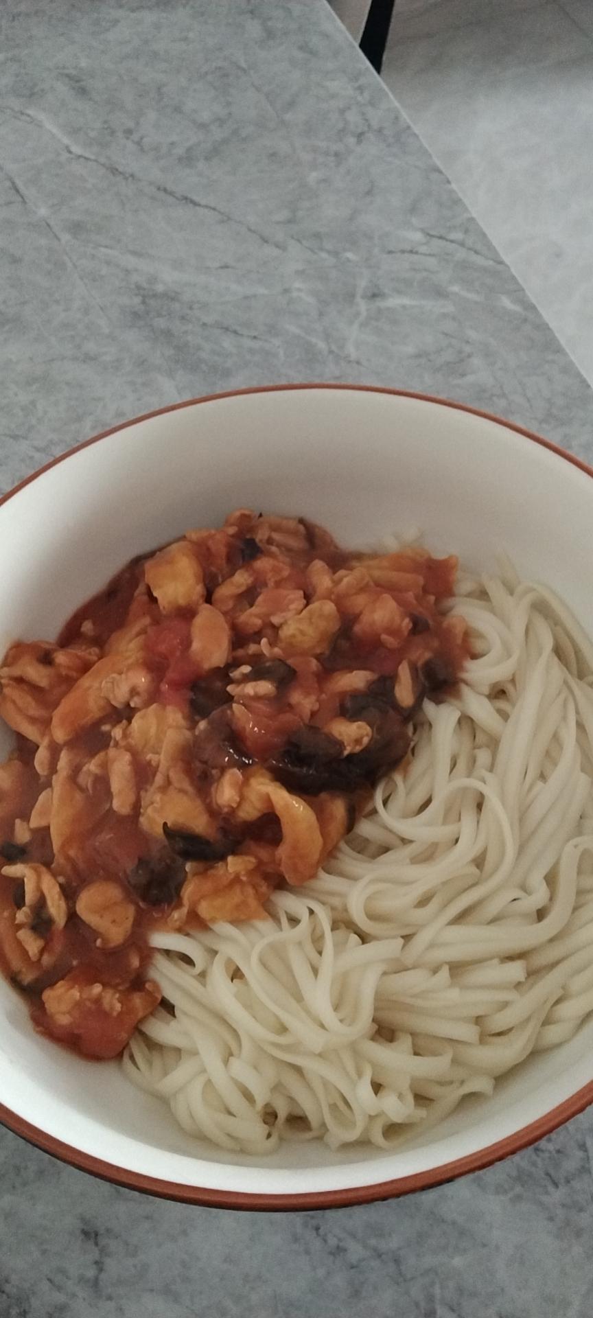 西红柿鸡蛋打卤面