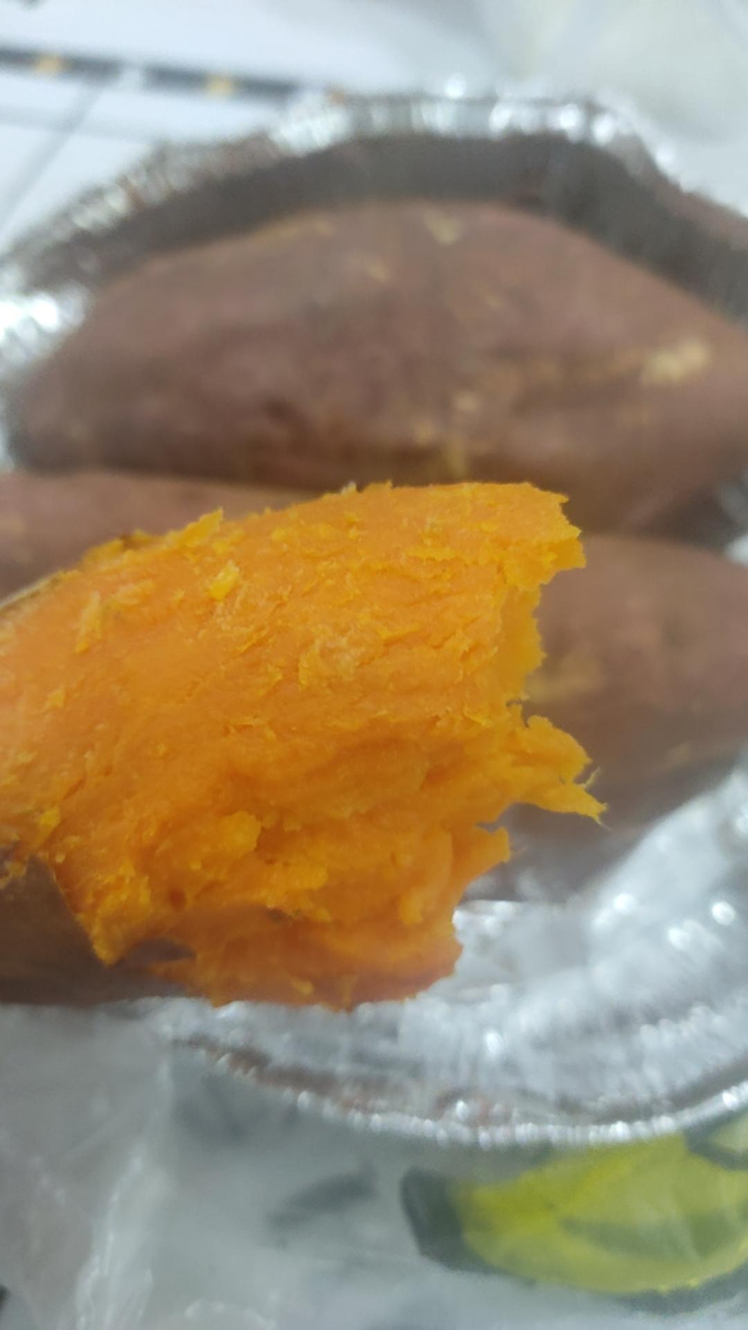 空气炸锅烤红薯(超级简单)